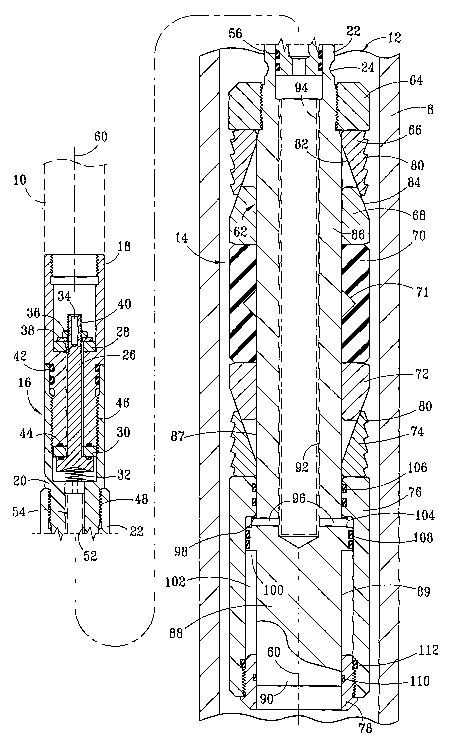 A single figure which represents the drawing illustrating the invention.